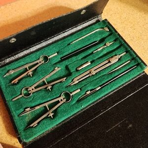 Vintage Lafayette F-13 Engineering Drafting Tools